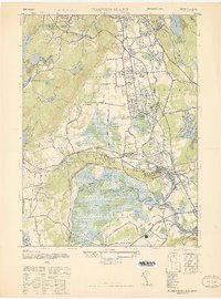 1943 Map of Pompton Plains, NJ — High-Res | Pastmaps